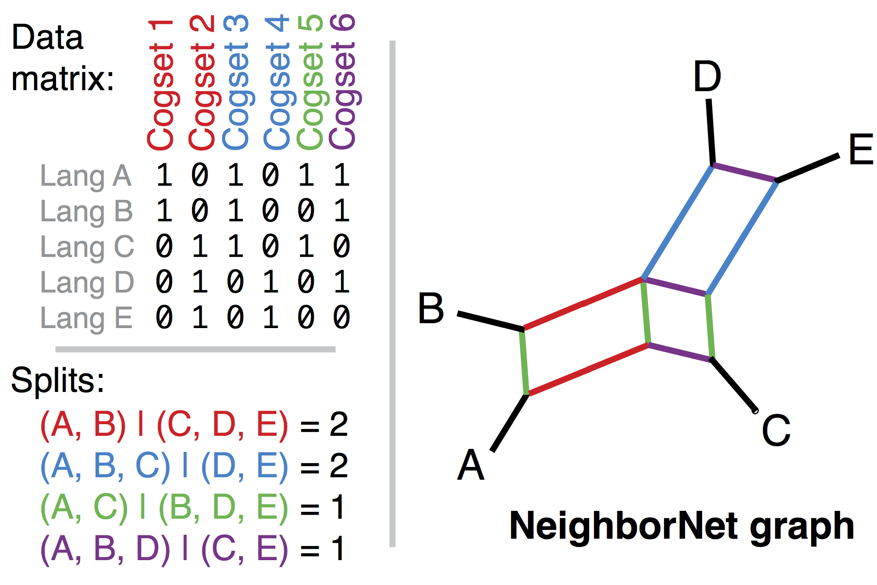 How to interpret a splitsgraph